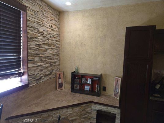 Interior, Recessed Lighting, Stone Walls