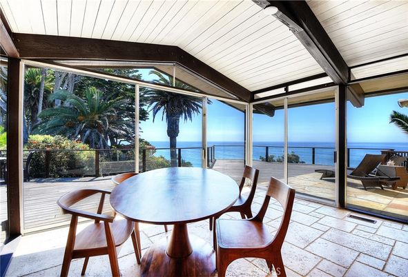 Dining room, Interior, Sun Room, Water