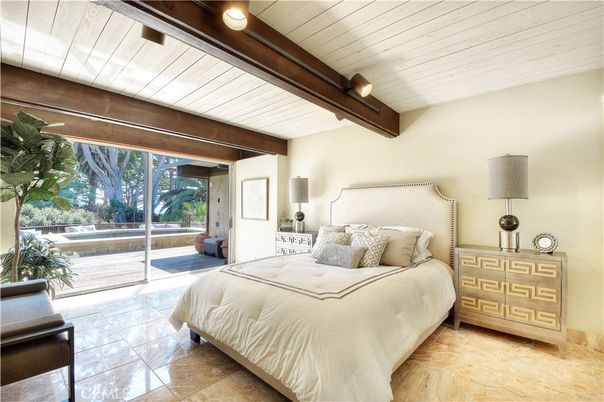 Bedroom, Interior, Wooden Beams, Wooden Ceilings