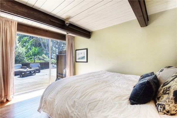 Bedroom, Interior, Wooden Beams, Wood Texture Flooring