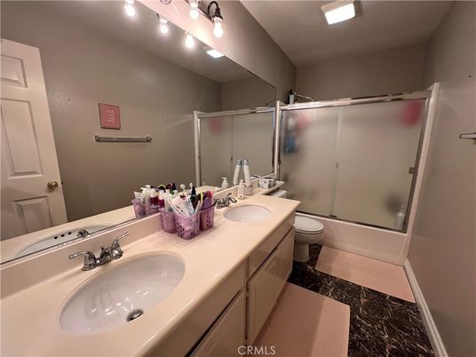 Bathroom, Dual Sink Vanities, Glass Shower, Interior