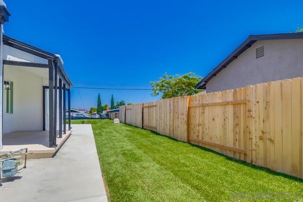 Backyard, Exterior