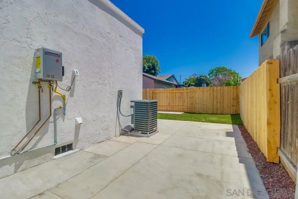 Backyard, Exterior
