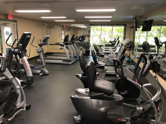 Fitness Equipment, Gym, Interior, Recessed Lighting