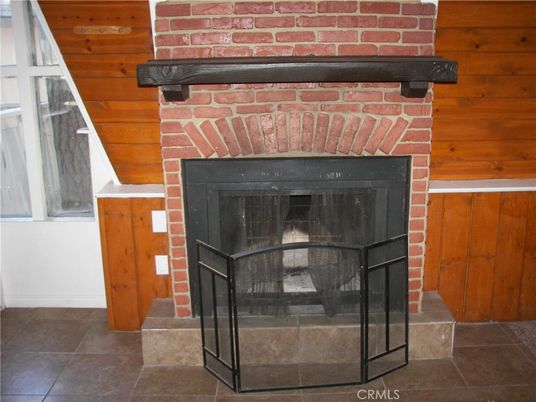 Fireplace, Interior, Wooden Walls