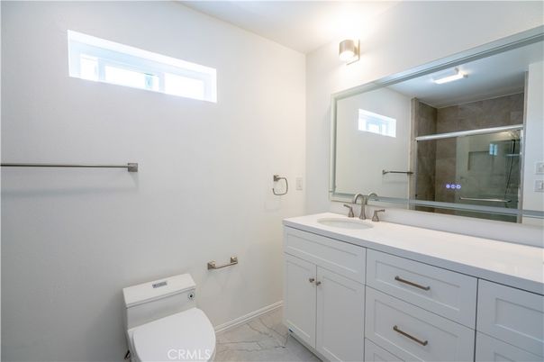 Bathroom, Dual Sink Vanities, Glass Shower, Interior