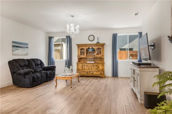 Chandelier, Interior, Wood Texture Flooring