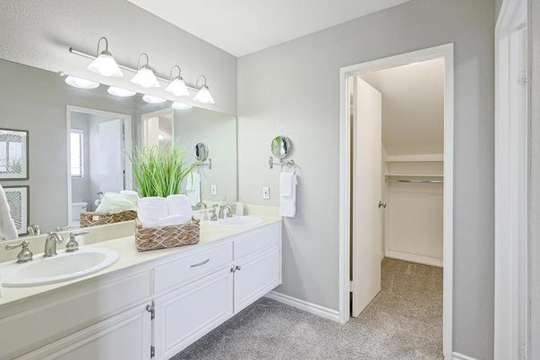Bathroom, Dual Sink Vanities, Interior