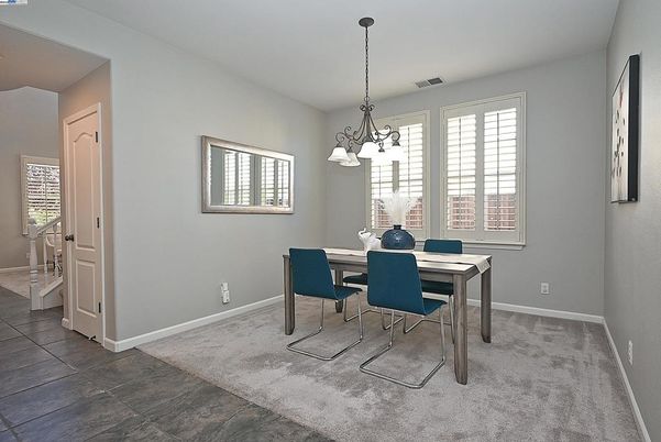 Chandelier, Dining room, Interior
