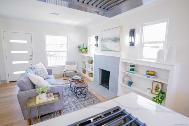 Fireplace, Interior, Living room, Wood Texture Flooring
