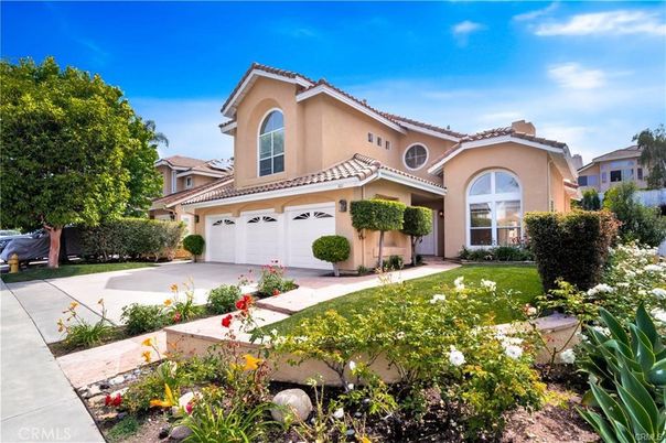 Attached, Backyard, Exterior, Facade, Mediterranean