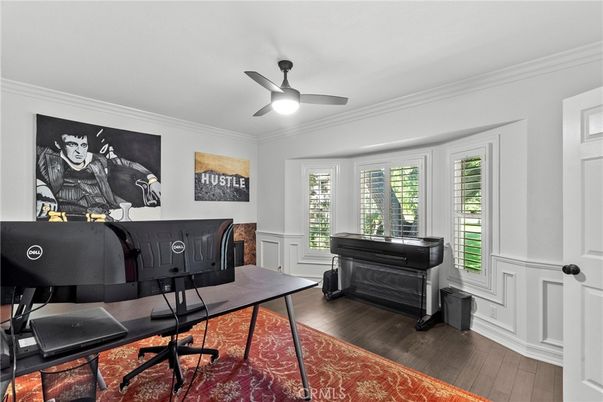 Home Office, Interior, Wood Texture Flooring