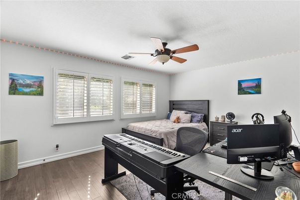 Bedroom, Home Office, Interior, Wood Texture Flooring
