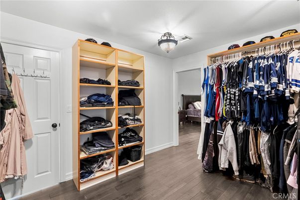 Interior, Walk-in Closets, Wood Texture Flooring