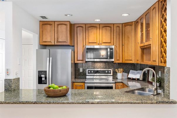 Interior, Kitchen, Recessed Lighting, Stainless Steel Appliances