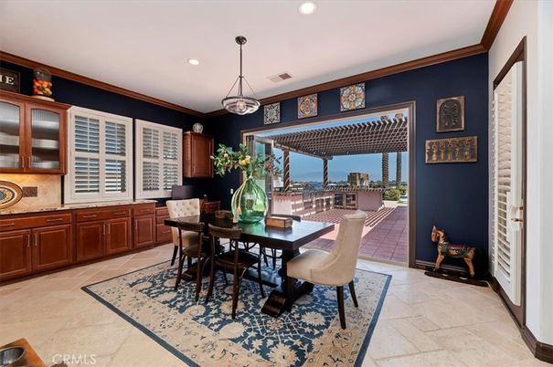 Dining room, Interior, Pendant Lights, Recessed Lighting