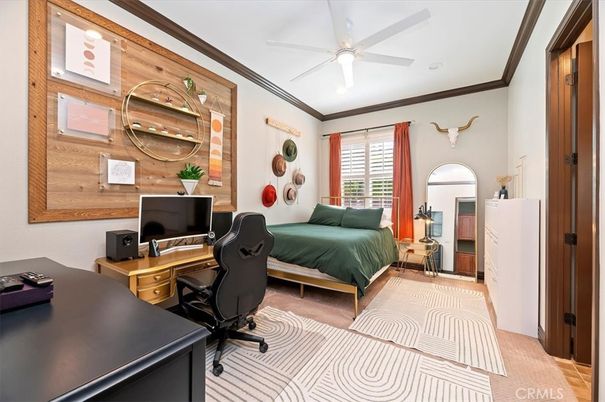 Home Office, Interior, Wooden Walls