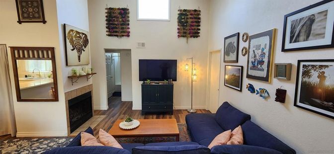 Fireplace, Interior, Living room, Wood Texture Flooring