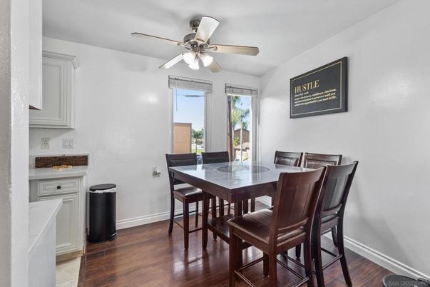 Dining room, Interior, Wood Texture Flooring