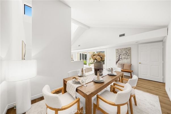 Dining room, Interior, Wood Texture Flooring