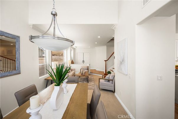 Dining room, Interior, Living room, Pendant Lights, Recessed Lighting