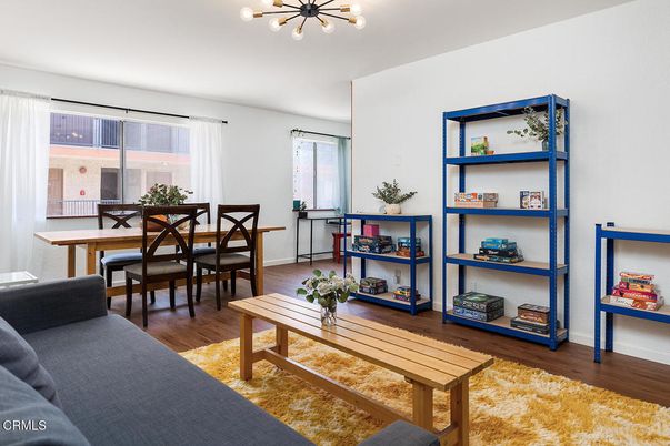 Dining room, Interior, Wood Texture Flooring