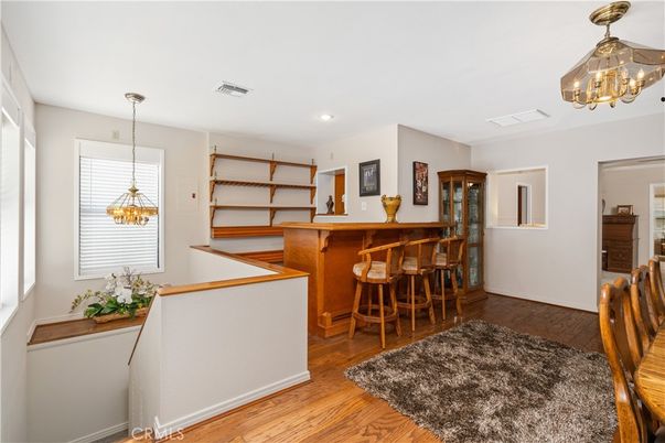 Chandelier, Interior, Pendant Lights, Recessed Lighting, Wood Texture Flooring