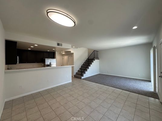 Empty room, Interior, Kitchen, Recessed Lighting