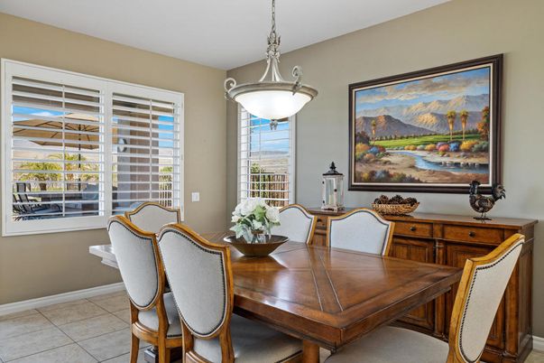 Dining room, Interior, Pendant Lights