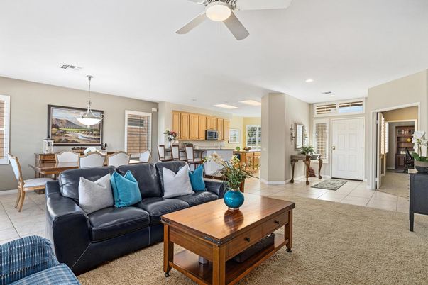 Dining room, Interior, Kitchen, Living room, Pendant Lights, Recessed Lighting