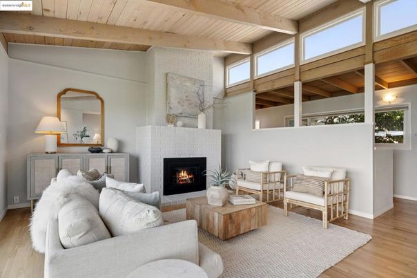 Fireplace, Interior, Living room, Wooden Beams, Wooden Ceilings, Wood Texture Flooring
