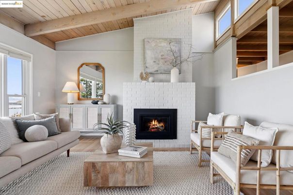 Fireplace, Interior, Living room, Wooden Beams, Wooden Ceilings, Wood Texture Flooring