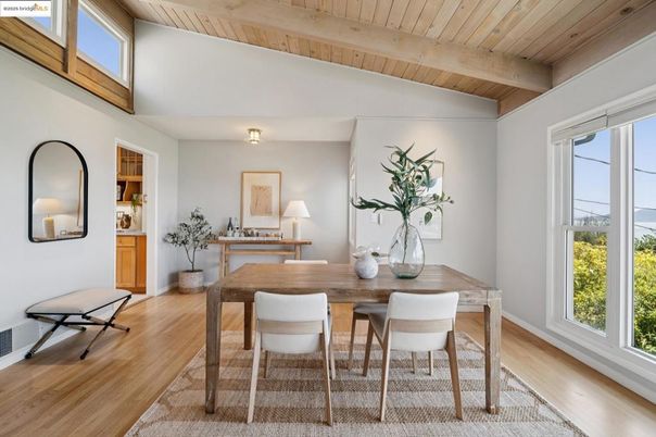 Dining room, Interior, Wooden Beams, Wooden Ceilings, Wood Texture Flooring