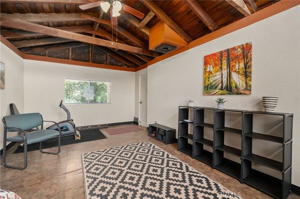 Fitness Equipment, Interior, Wooden Beams, Wooden Ceilings