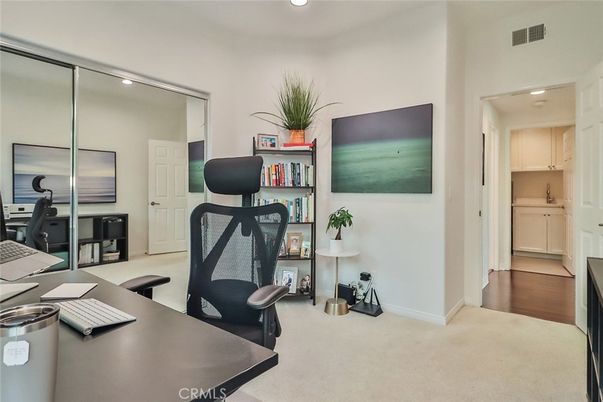 Home Office, Interior, Recessed Lighting