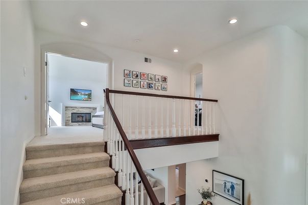 Fireplace, Interior, Recessed Lighting