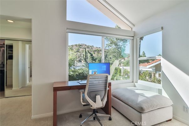 Home Office, Interior, Recessed Lighting