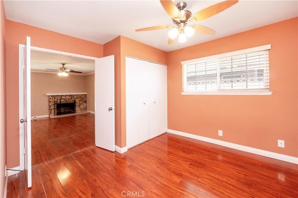 Empty room, Fireplace, Interior, Wood Texture Flooring