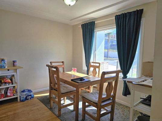 Dining room, Interior, Wood Texture Flooring
