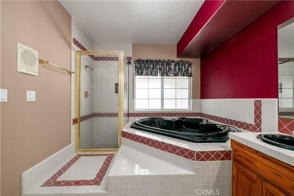 Bathroom, Glass Shower, Interior, Tile Countertops
