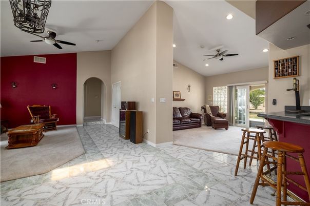 Interior, Marble, Recessed Lighting
