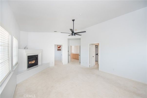 Empty room, Fireplace, Interior