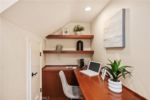 Home Office, Interior, Recessed Lighting