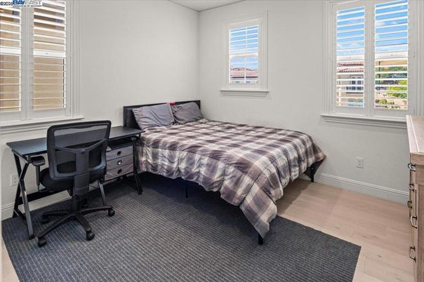 Bedroom, Home Office, Interior, Wood Texture Flooring