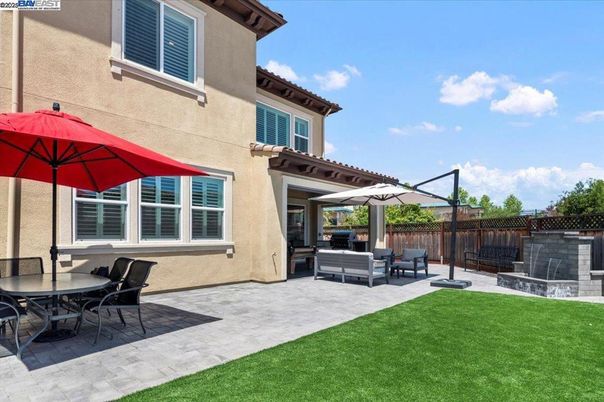 Backyard, Exterior, Fireplace