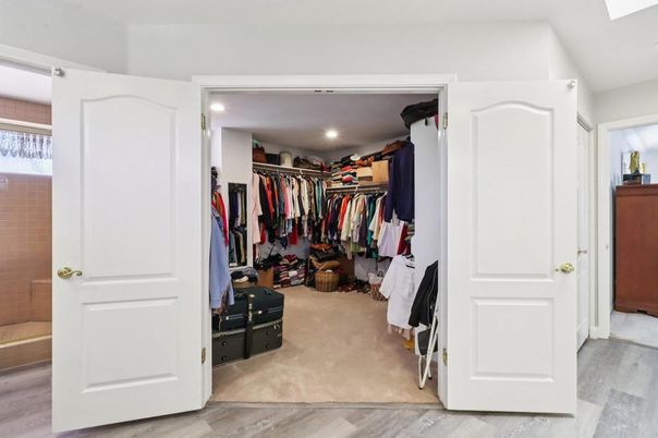 Interior, Recessed Lighting, Walk-in Closets, Wood Texture Flooring