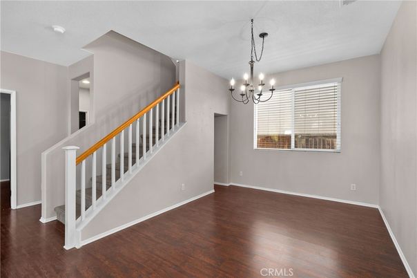 Chandelier, Empty room, Interior, Wood Texture Flooring