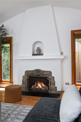 Fireplace, Interior, Wood Texture Flooring