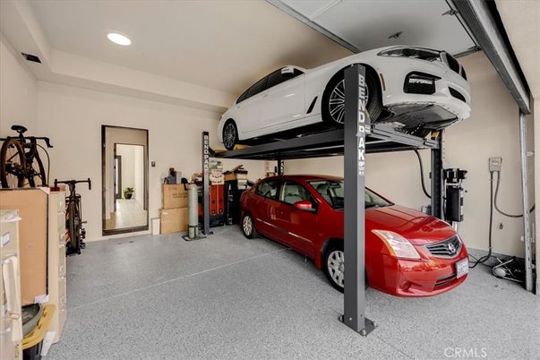 Garage, Interior, Recessed Lighting