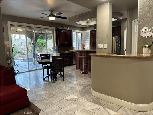 Dining room, Interior, Recessed Lighting